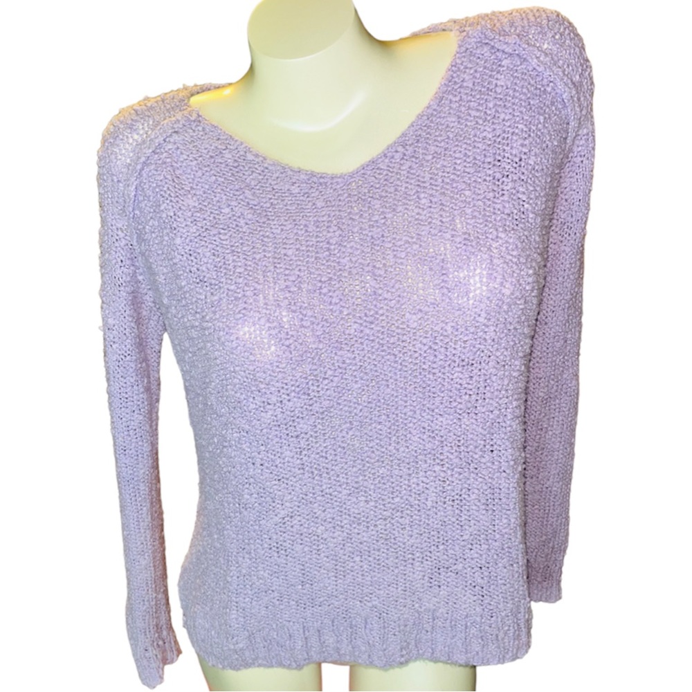Lavender sweater - very very soft - Sonoma life + style